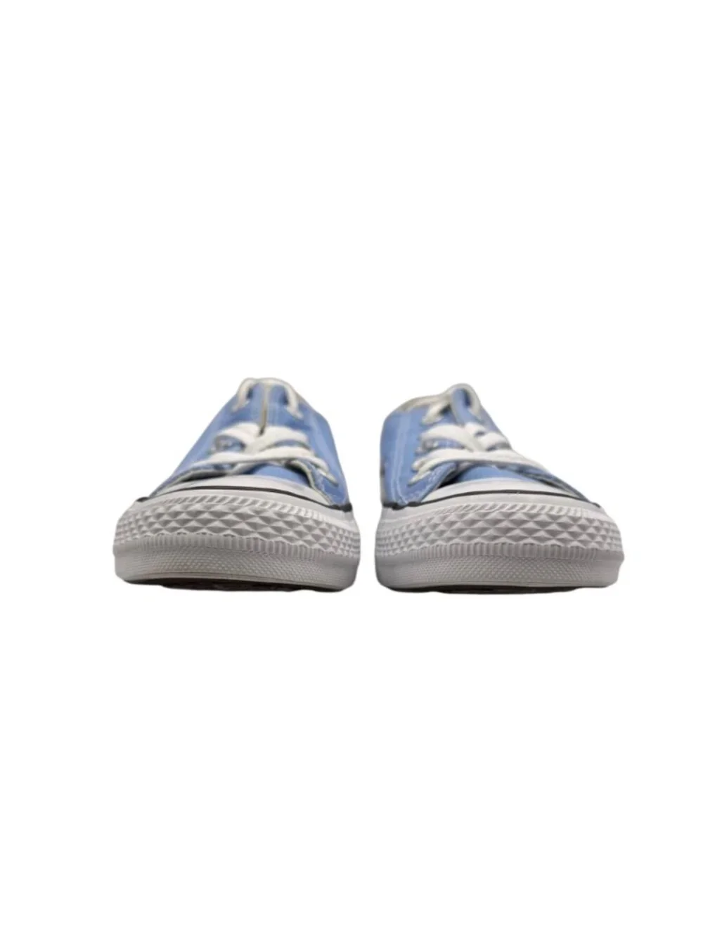 Converse All Star Low Top Lace Up Canvas Pioneer Blue Sneakers (5) - Picture 8 of 15